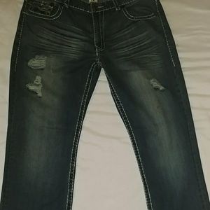 True Religion Mens Sz 40x32 Jeans